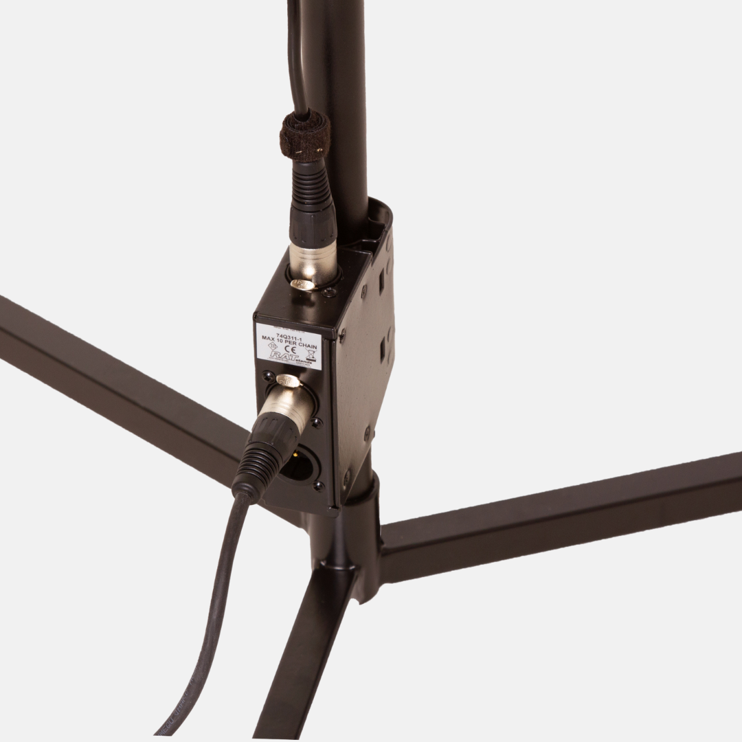 ratstands-trio4-xlr-daisy-chain-box-mit-2m-kabel image 1