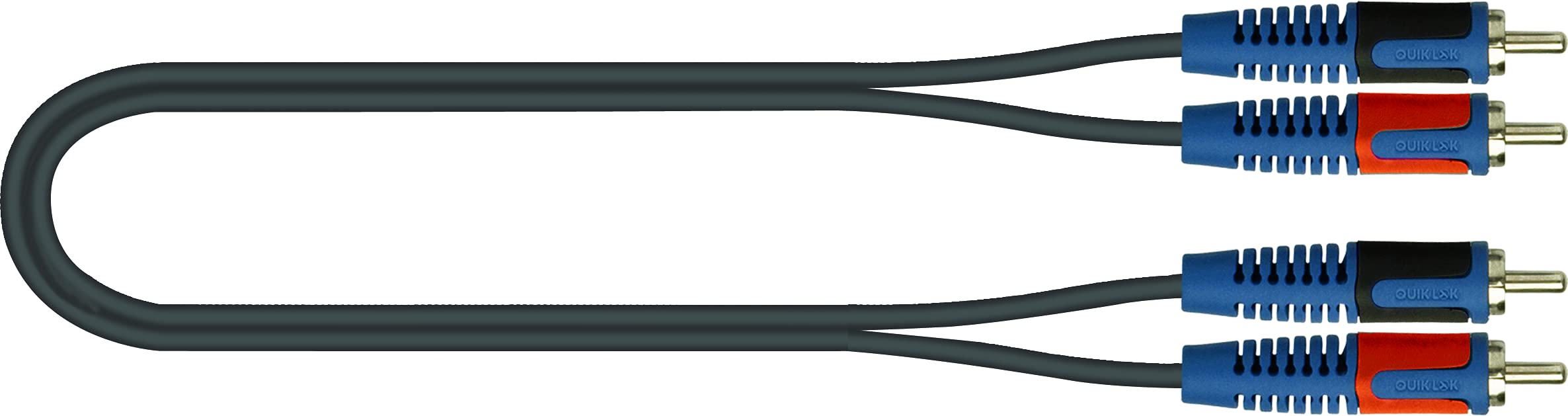 quik-lok-rksa-110-1-cinchkabel-2x-rca-m-nnlich-stereo image 1