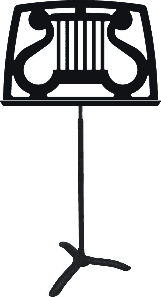 manhasset-noteworthy-n1170-notenst-nder-leier-motiv-aluminium image 1