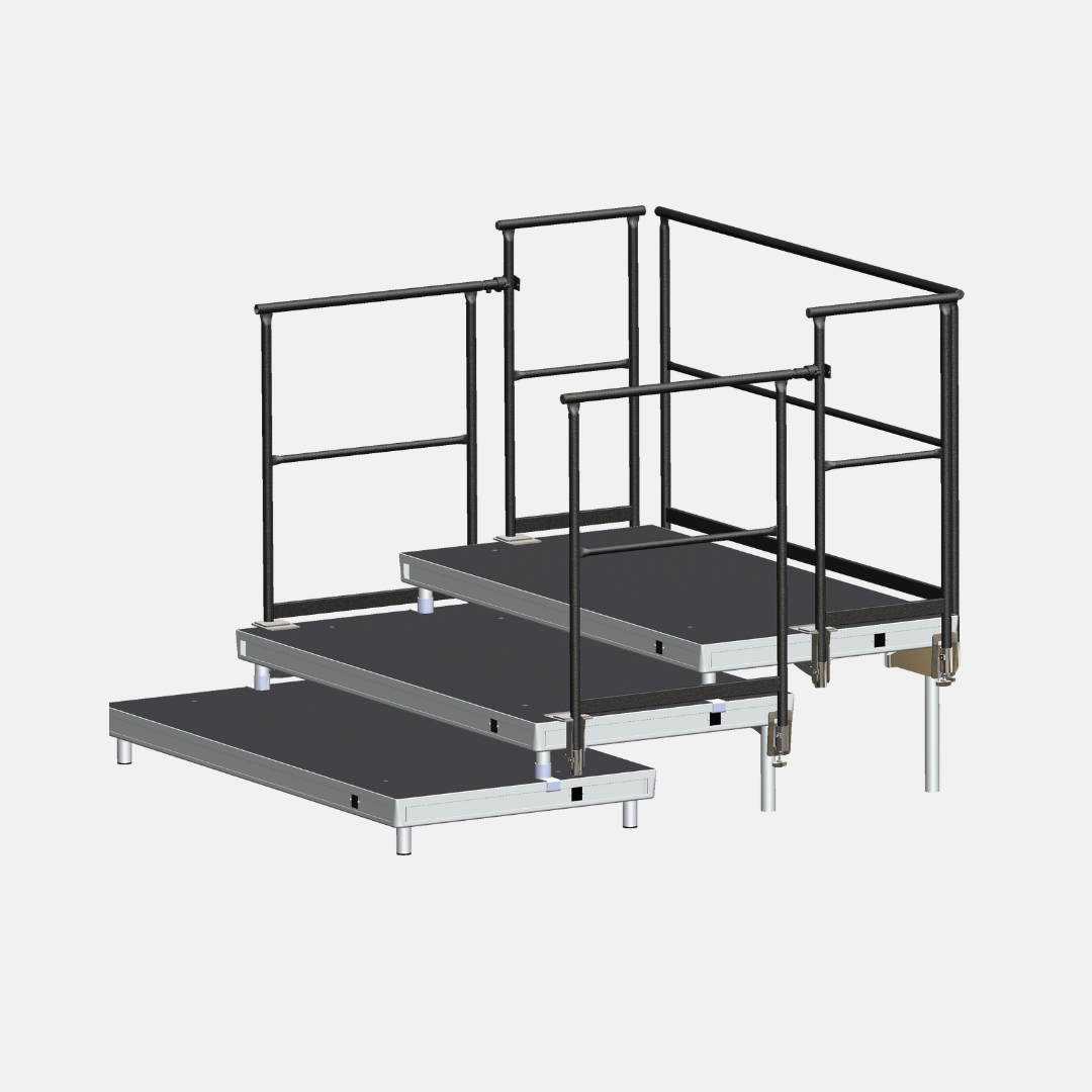 ratstands-speeddeck-140q15-chorpodest-3-4-stufen-aluminium image 1