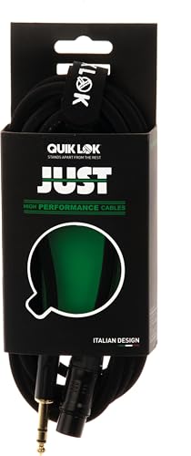 quik-lok-just-fjs-1-xlr-klinke-kabel-1-m-symmetrisch-schwarz image 6
