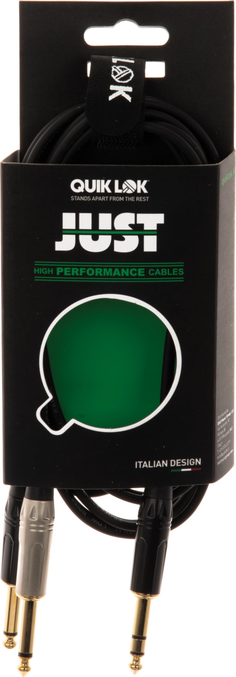 quik-lok-just-js2jm-5-klinkenkabel-mono-6-3-mm-5-m-schwarz image 2