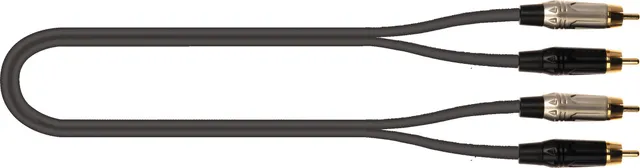 quik-lok-just-just-4rca-1-cinchkabel-1-m-schwarz image 1