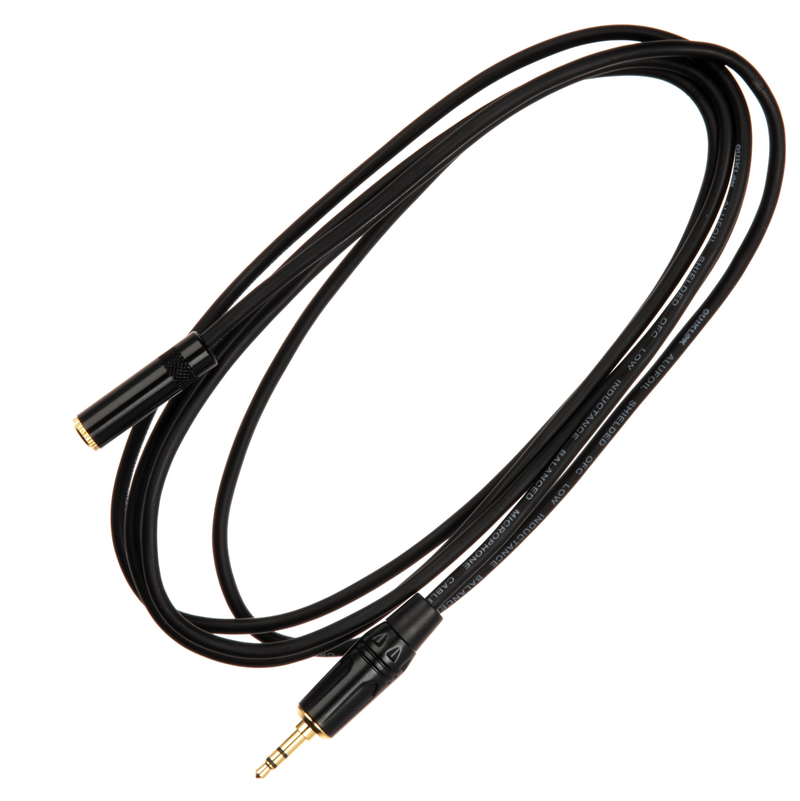 quik-lok-just-j35j35f-3-audiokabel-3-m-miniklinke-schwarz image 3