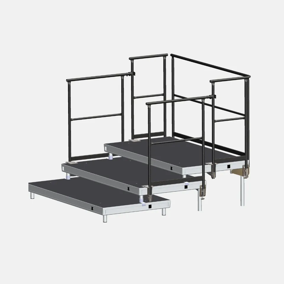ratstands-speeddeck-140q15-chorpodest-3-4-stufen-aluminium image 1