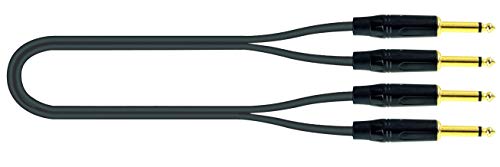 quik-lok-just-key-1-klinkenkabel-2x-mono-6-3-mm-1-m-schwarz image 2
