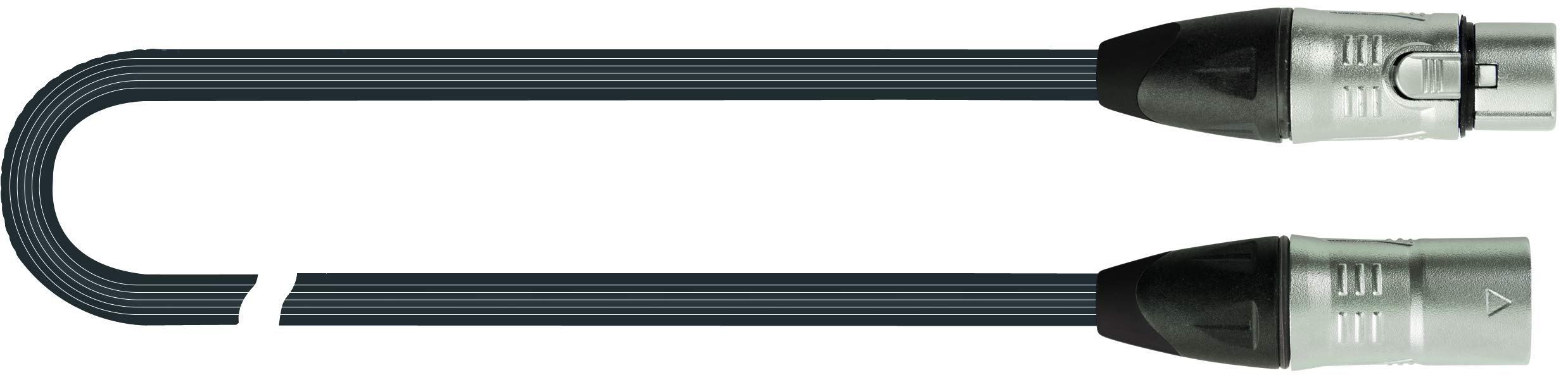 quik-lok-just-series-just-mf-0-5-sl-mikrofonkabel-0-5-m-schwarz image 1