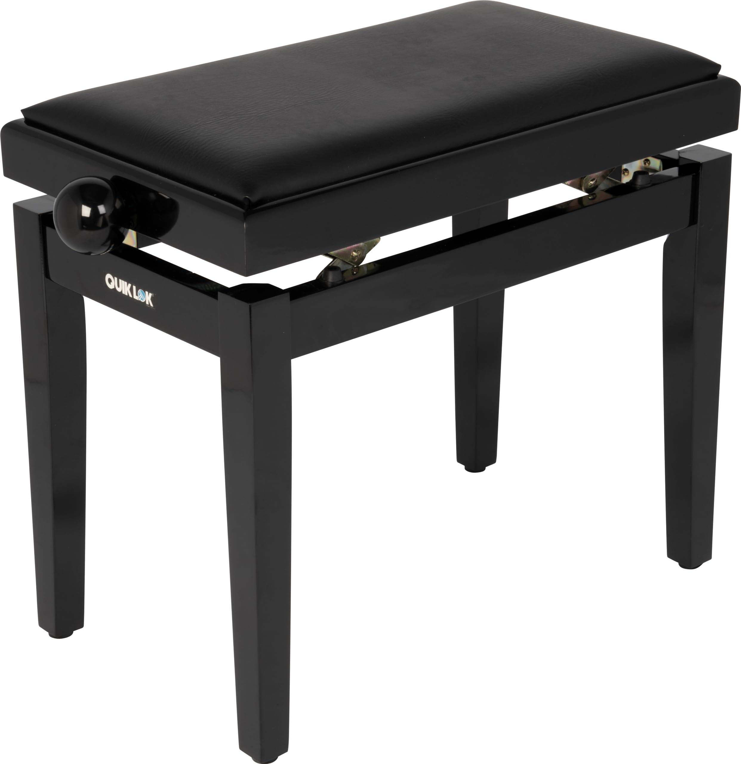 quik-lok-classic-pb-100-bk-l-klavierbank-schwarz-hochglanz image 1