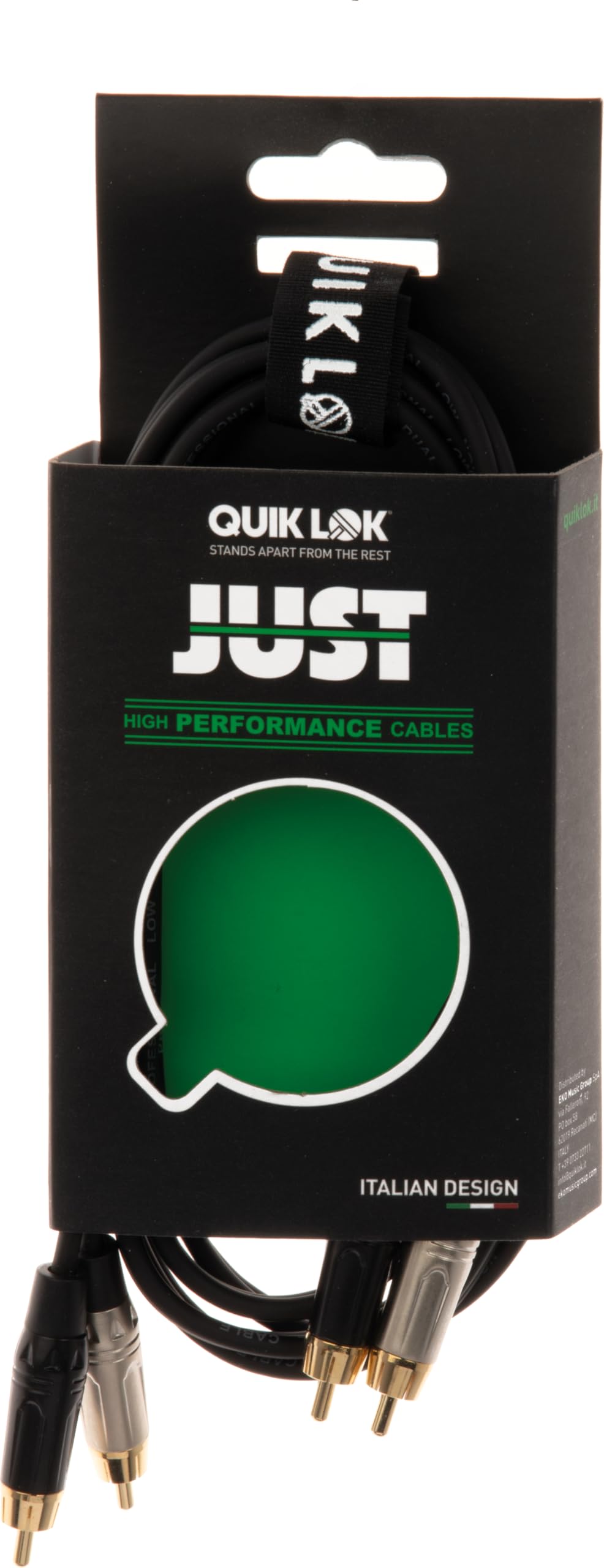 quik-lok-just-4rca-5-audiokabel-5-m-schwarz-4x-cinch-stereo image 2