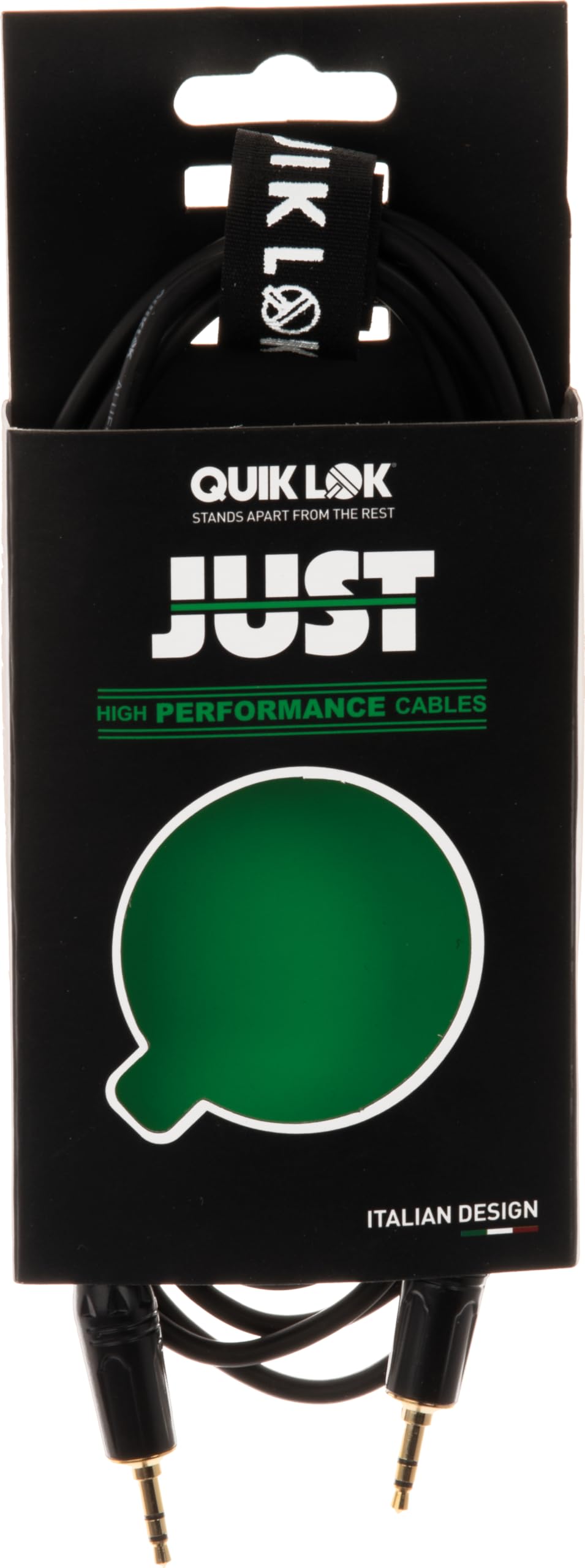 quik-lok-just-j35j35-1-audiokabel-1-m-miniklinke-stereo image 2