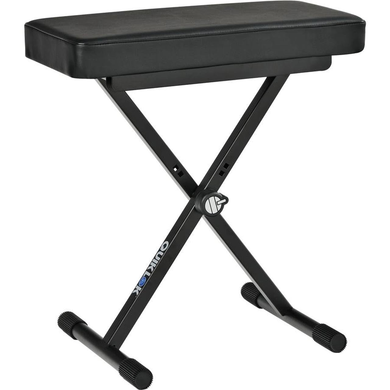 quik-lok-basic-bx-8-klavierhocker-vinyl-extra-dick-schwarz image 1