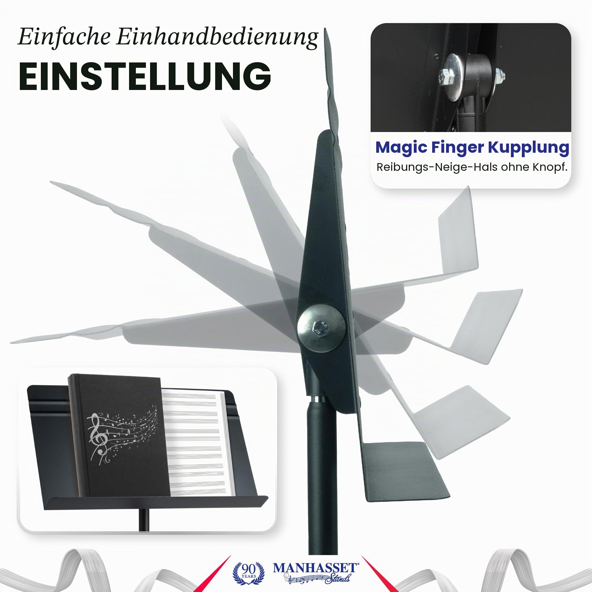 manhasset-symphony-4801-notenst-nder-schwarz-h-henverstellbar image 2