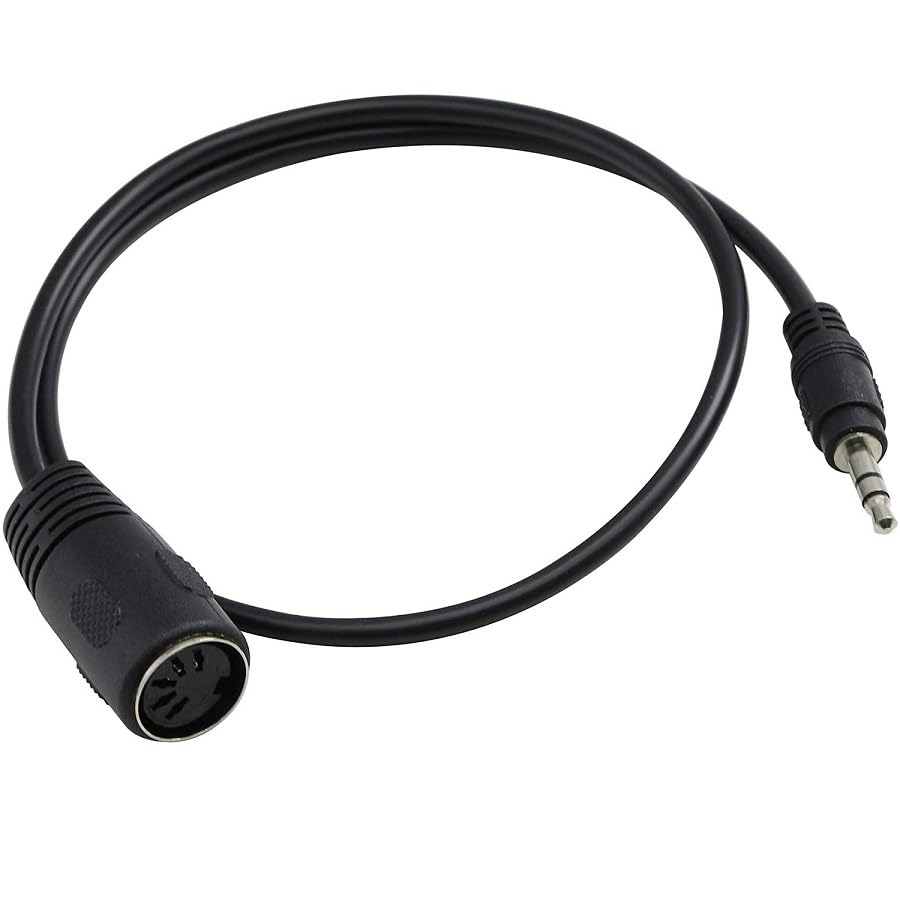 quik-lok-sx-164-trs020k-midi-kabel-20-cm-trs-din-schwarz image 1