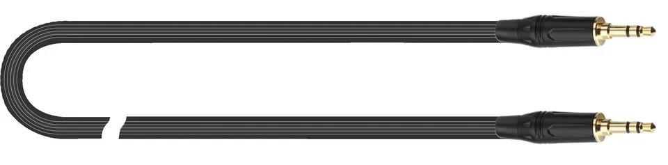 quik-lok-just-j35j35-3-audiokabel-miniklinke-stereo-3-m-schwarz image 1