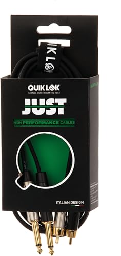 quik-lok-just-2rca2j-3-audiokabel-3-m-schwarz-klinke-cinch image 5