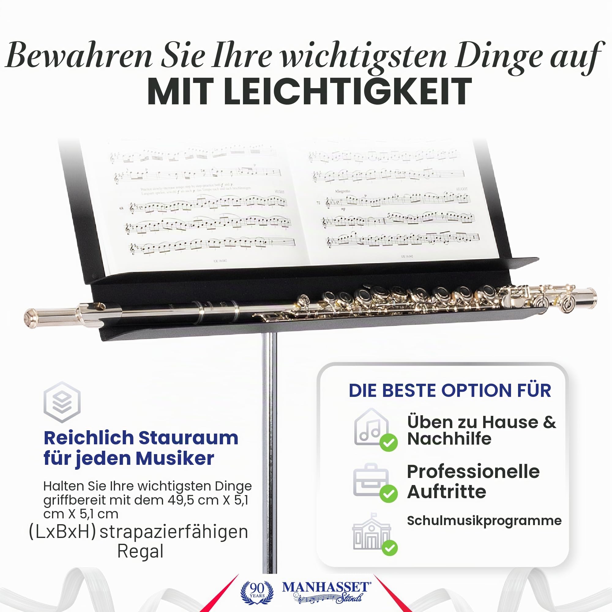 manhasset-orchestral-50-notenst-nder-5001-mnh-h-henverstellbar image 2