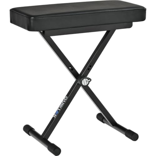quik-lok-basic-bx-8-klavierhocker-vinyl-extra-dick-schwarz image 6