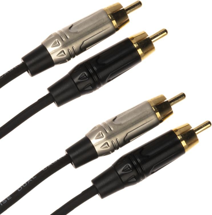 quik-lok-just-just-4rca-1-cinchkabel-1-m-schwarz image 7