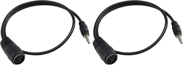 quik-lok-strix-sx-164-adapterkabel-trs-midi-typ-b-20-cm image 1