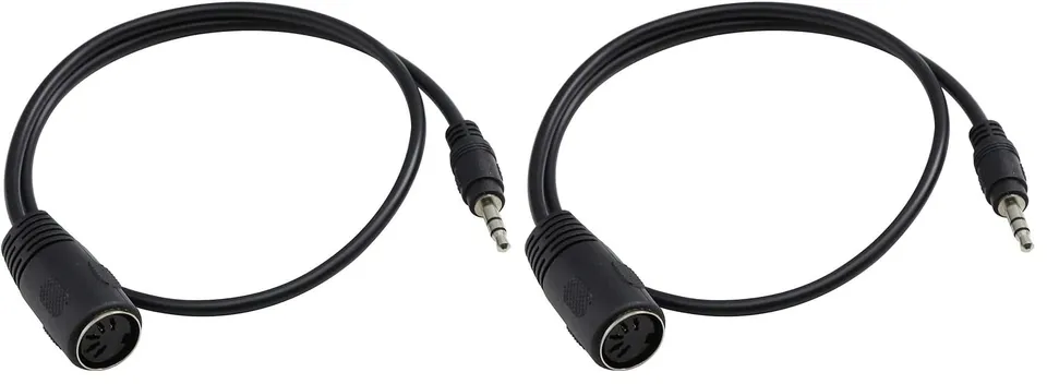 quik-lok-strix-sx-164-adapterkabel-trs-midi-typ-b-20-cm image 1
