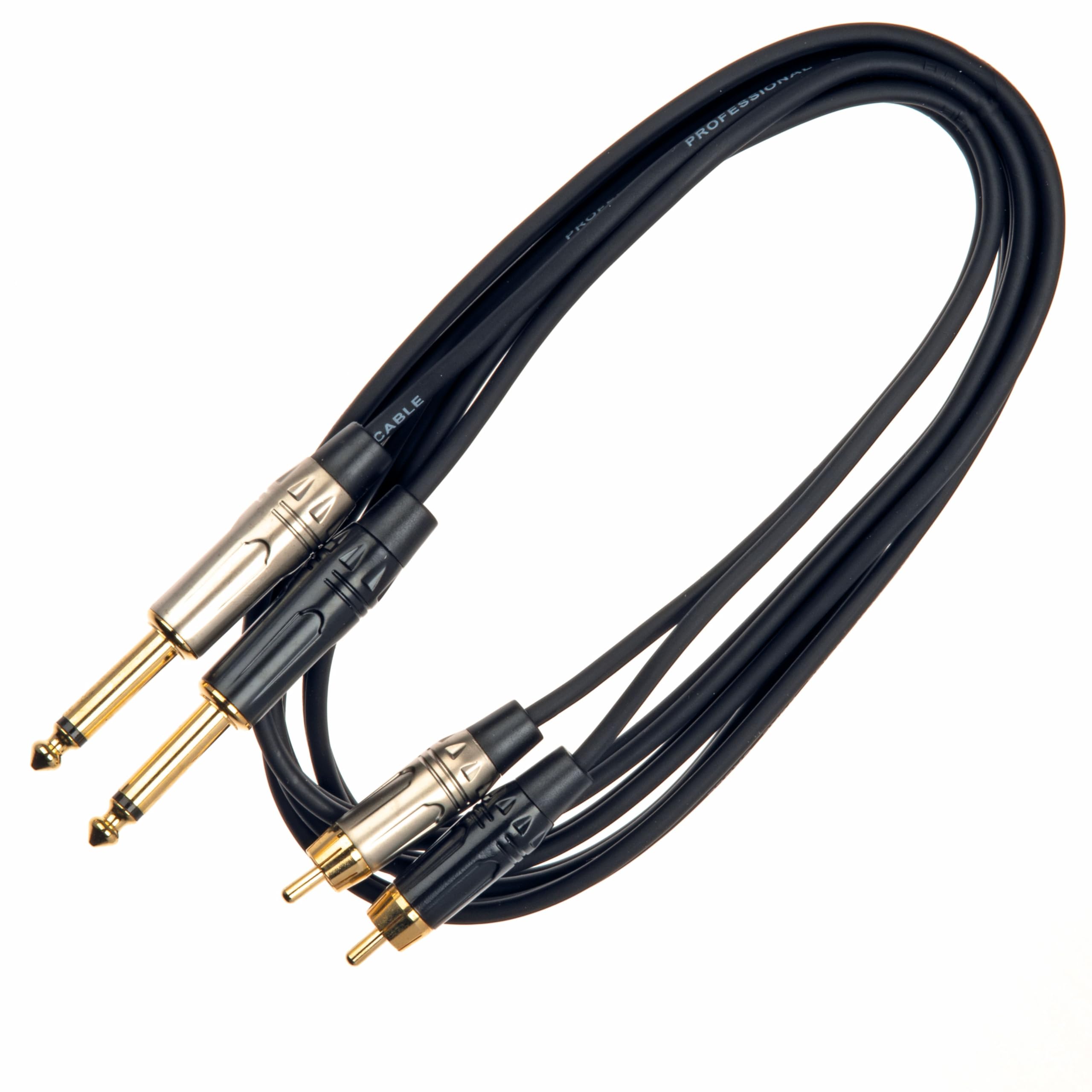 quik-lok-just-2rca2j-3-audiokabel-3-m-schwarz-klinke-cinch image 3