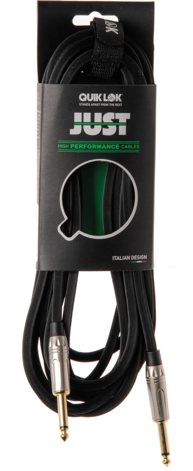 quik-lok-just-jj-6-sl-instrumentenkabel-6-m-klinke-mono image 1