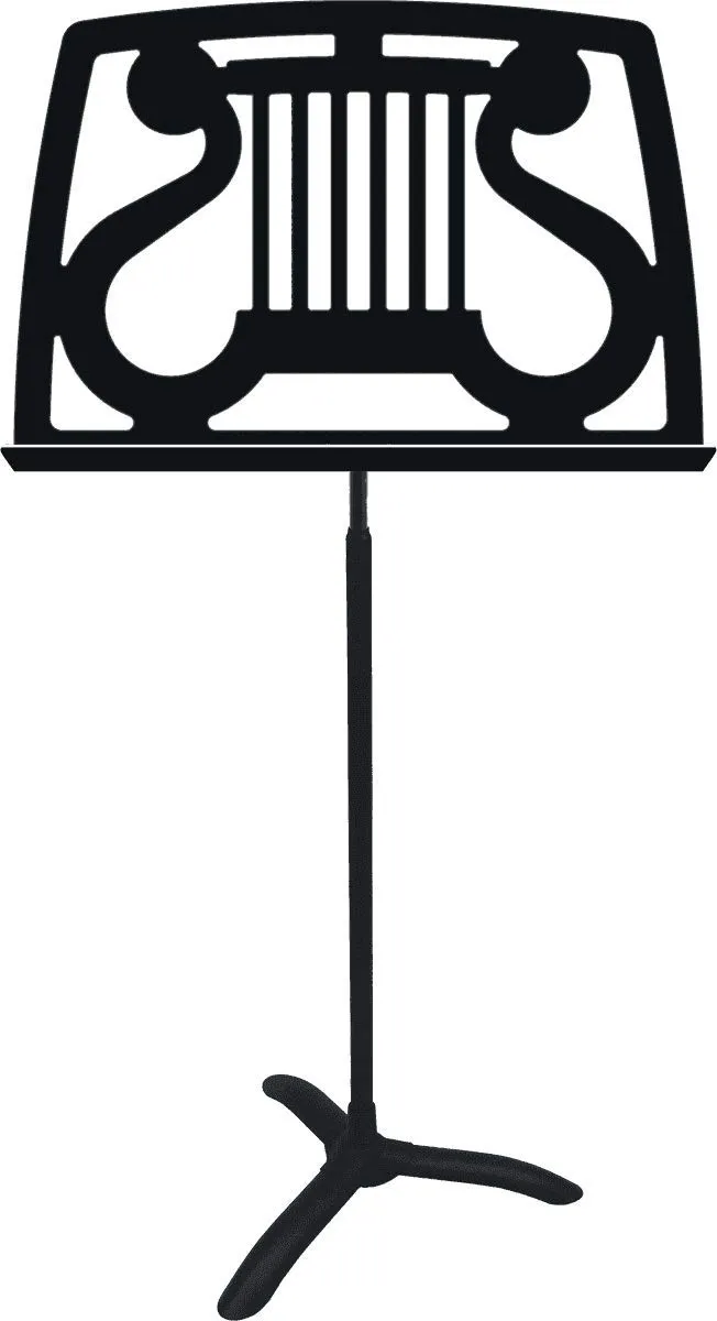 manhasset-noteworthy-n1170-notenst-nder-leier-motiv-aluminium image 1