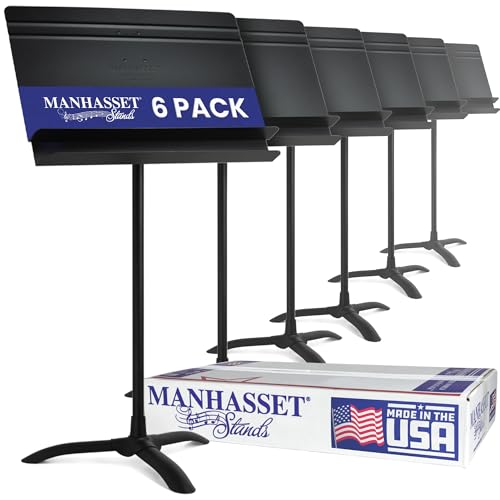 manhasset-orchestral-5006-notenst-nder-schwarz-6-st-ck-alu image 8