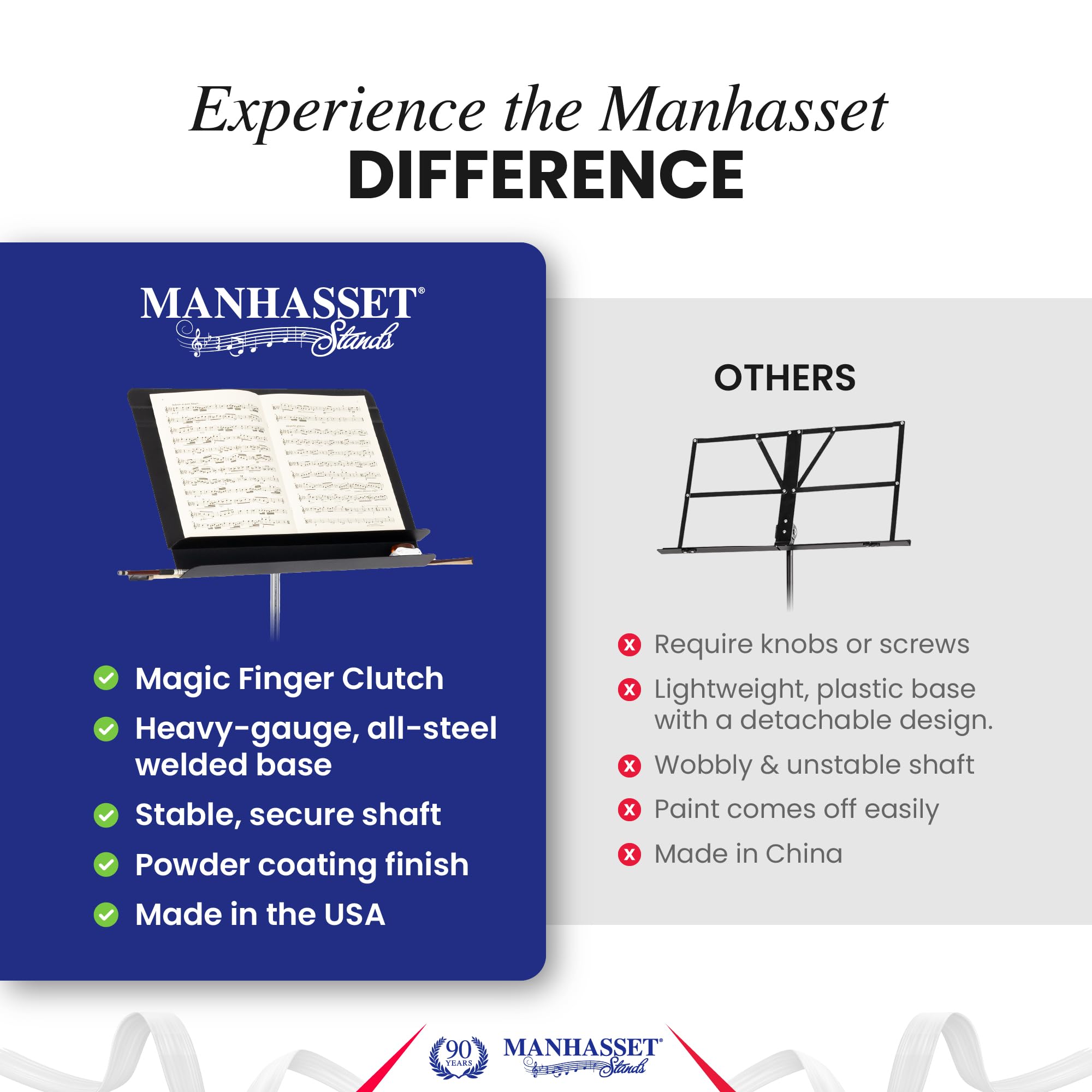 manhasset-orchestral-50-notenst-nder-5001-mnh-h-henverstellbar image 4