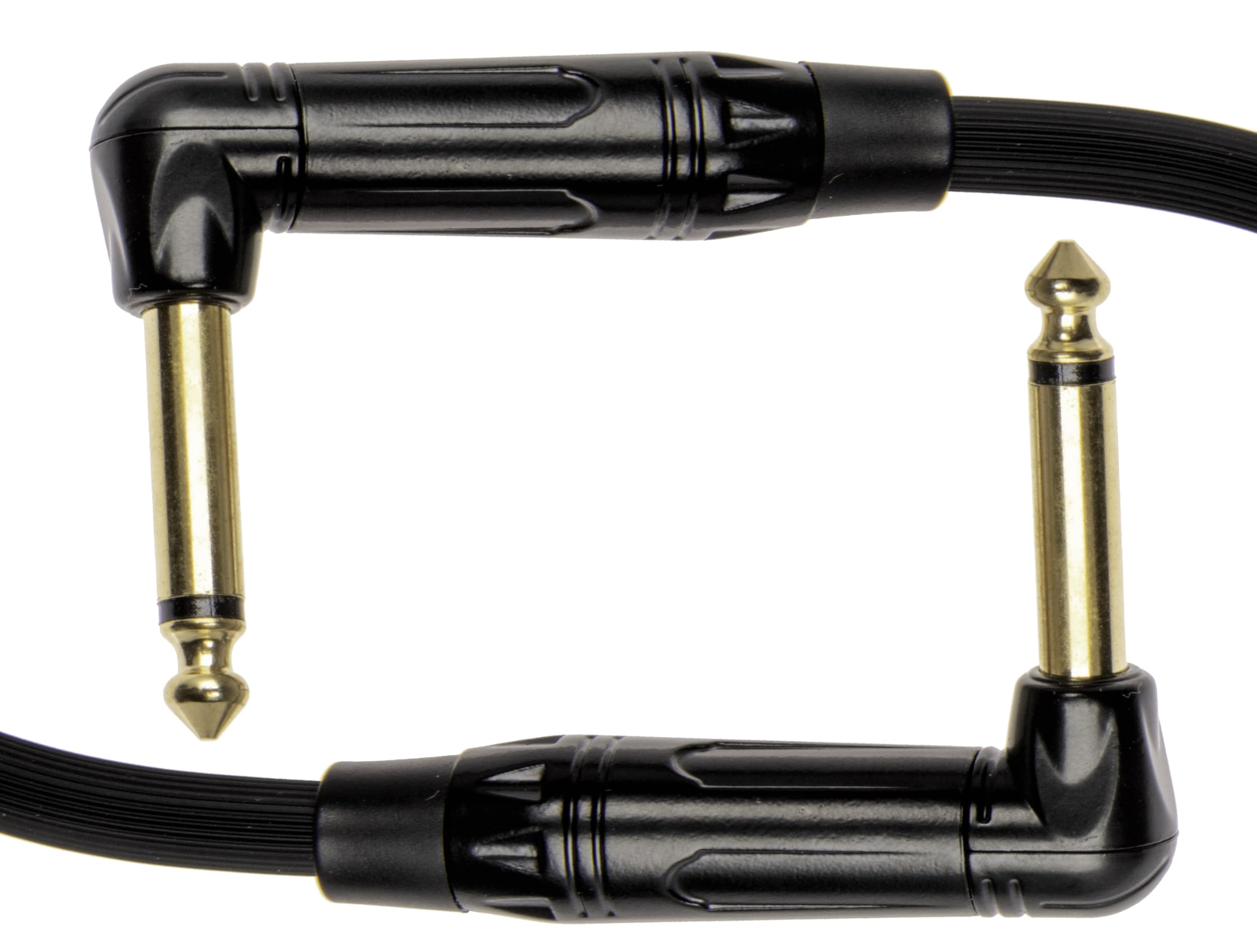 quik-lok-just-2jr-patchkabel-20-cm-klinke-gewinkelt-schwarz image 3