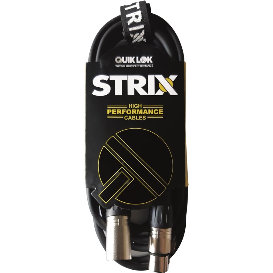 quik-lok-strix-mikrofonkabel-xlr-5-m-schwarz image 2