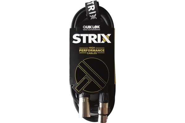 quik-lok-strix-mikrofonkabel-1-m-xlr-schwarz-male-female image 2